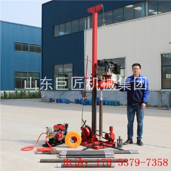 巨匠集團30米取樣鉆機QZ-3全自動地質(zhì)鉆探機柴油動力扭矩大