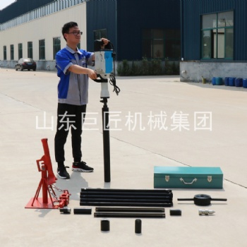 巨匠集團電動土壤取樣器QTZ-3D地質(zhì)鉆探取土樣鉆機攜帶方便
