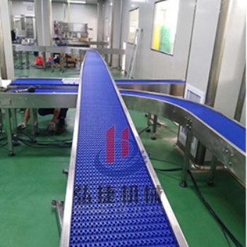 弘捷機(jī)械塑鋼網(wǎng)帶輸送機(jī)