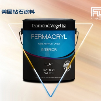 美國鉆石涂料進口乳膠漆BA-1531 無憂環保水凈墻面漆