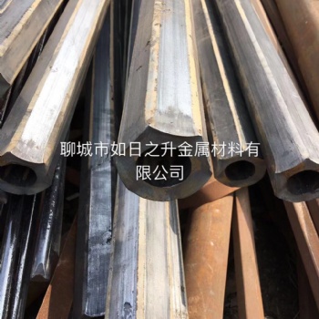 現貨異形六角鋼管 精密冷拉六角管 外圓內六管 外六角內圓無縫管