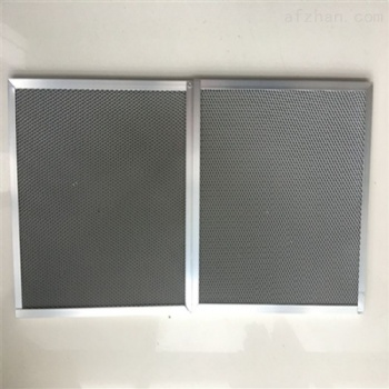 可訂做 鋁基蜂窩 臭氧分解濾網空氣凈化器過濾網 光觸媒過濾網