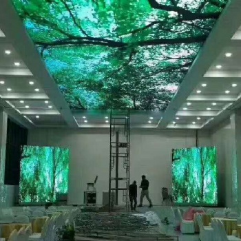 河南仟彩光電LED顯示屏5D玻璃屏時光隧道屏批發(fā)定制