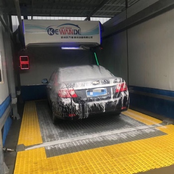 杭州科萬德海皇電腦全自動洗車機，360度無接觸一鍵啟動快速高壓清洗帶風干