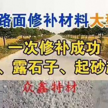 新聞：丹東水泥路面快速修補料