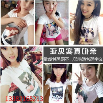 聊城衣服印照片印圖案?jìng)€(gè)性印制T恤印照片機(jī)器廠家