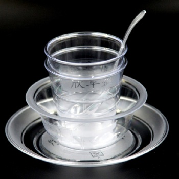 一次性餐具 環保新項目 水晶餐具 欣阜盈