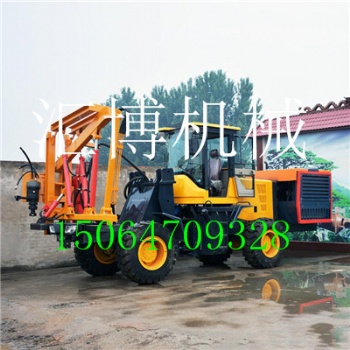 專業(yè)制造液壓立柱護(hù)欄打樁機(jī) 公路防護(hù)欄打樁機(jī)生產(chǎn)廠家