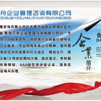 青海樂舟企業管理咨詢有限公司