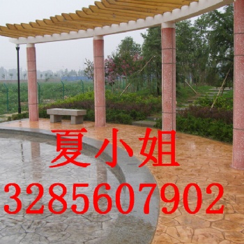 鄢陵壓花地坪，襄城壓模地坪