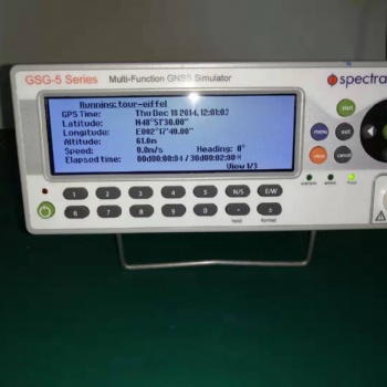 Spectracom GSG5多通道衛(wèi)星信號模擬發(fā)生器