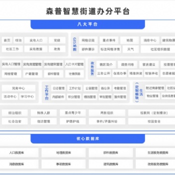 森普智慧街道 智慧社區(qū)云平臺(tái)