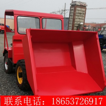 載重王混凝土運(yùn)料前卸式工程翻斗車(chē)四輪蹦蹦車(chē) 運(yùn)輸工程翻斗車(chē)