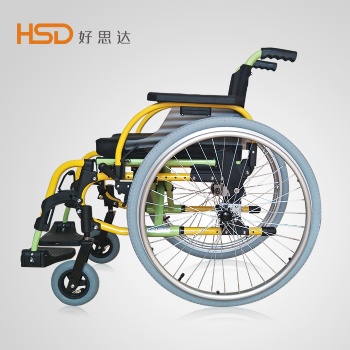 好思達(dá)致臻輪椅H110黃綠色