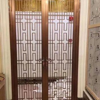 定制不銹鋼屏風 、屏風隔斷、酒店鏤空花格、金屬玄關、激光屏風