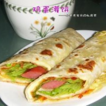 雞蛋灌餅營養(yǎng)價(jià)值 雞蛋灌餅制作步驟
