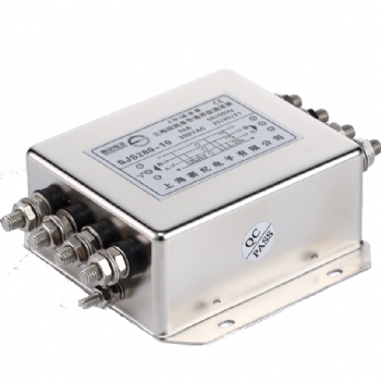 賽紀(jì)電源濾波器220v380無源emi三相四線單級(jí)交流大功率抗干擾模塊低通