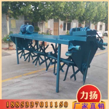河南鄭州農(nóng)村糞便翻堆機一天工作量及發(fā)酵床易損件
