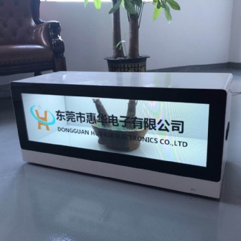 28.8寸透明液晶展示柜 ，透明液晶箱體，LCD透明液晶屏，東莞惠華電子透明液晶屏生產廠家