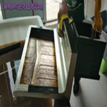 油煙機第三代泡洗技術家電清洗小綠人