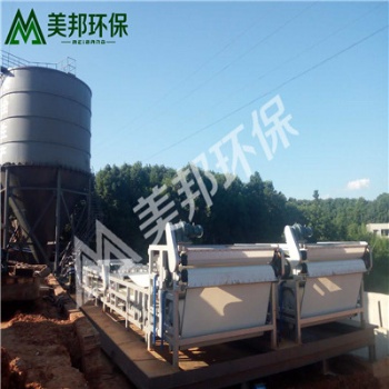 廣東水洗沙廠泥漿脫水環(huán)保設(shè)備，機(jī)制砂水洗污泥壓濾處理設(shè)備