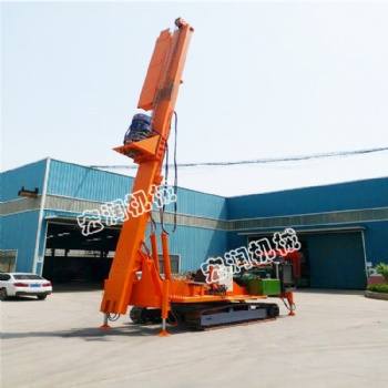 鏈軌式長螺旋鉆機(jī) 履帶多功能長螺旋打樁機(jī) cfg打樁機(jī)報價