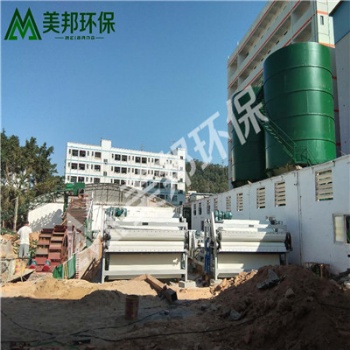 使用洗砂泥漿脫水機，沙場污泥脫水機好處