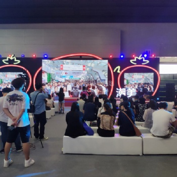 路維助力2019第53屆廣州美博會展臺設計驚艷四方！