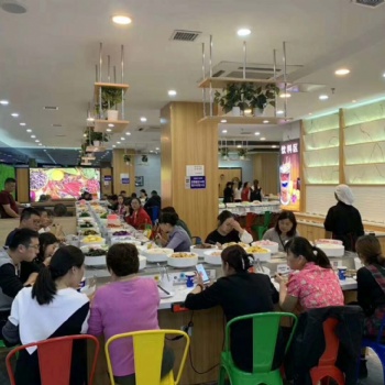 南京茂業(yè)天地咕嘰咕嘰回轉(zhuǎn)火鍋設(shè)備