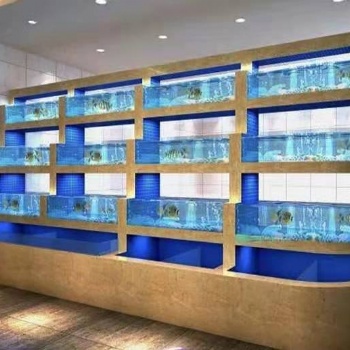 廣州從化不銹鋼玻璃海鮮魚(yú)缸安裝價(jià)格 從化新型海鮮池訂做