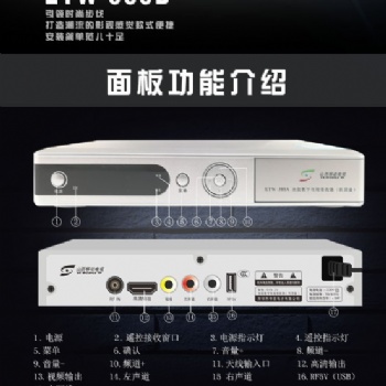 深圳機頂盒廠家 專業為電視臺定做 DTMB高清機頂盒支持杜比/CA