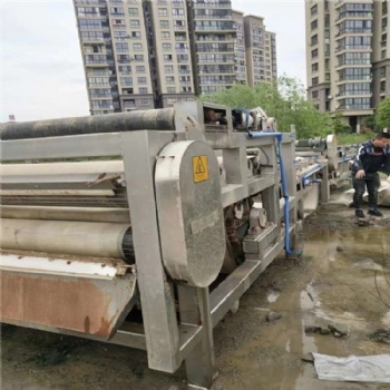 洗沙污泥處理設備帶式壓濾機 高效脫水環保設備 泥漿脫水機