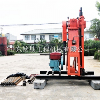 50型地質(zhì)勘探輕便鉆機 山地打巖石的水井鉆機 50米輕便取樣鉆機