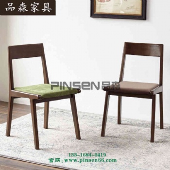 實(shí)木軟包餐椅 美式餐桌椅定做 餐廳餐椅批發(fā) 餐椅報(bào)價(jià) 餐桌椅圖片