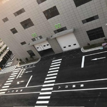 蘇州廠區車位劃線 蘇州廠區道路劃線 蘇州廠區環氧地坪劃線施工