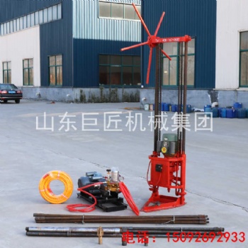 山東華夏巨匠供應(yīng)QZ-1A兩相電輕便取樣鉆機(jī) 15米巖心鉆孔鉆機(jī)