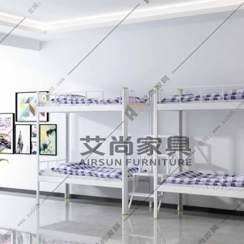 廣東學(xué)生鐵床上下鋪艾尚家具想學(xué)生所想