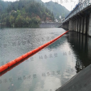 河道水草藻類攔截清理塑料浮漂桶產(chǎn)品方案介紹