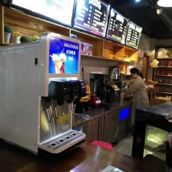 臺州電影院碳酸飲料可樂機適合漢堡店自助餐廳