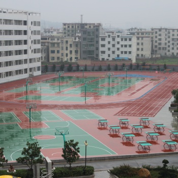 衡陽塑膠跑道衡陽硅PU球場衡陽PVC地板衡陽懸浮地板