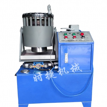 河南時捷機械縮管機 鋼管縮管機 膠管啤喉機 拉線鎖管機 專業(yè)扣壓機