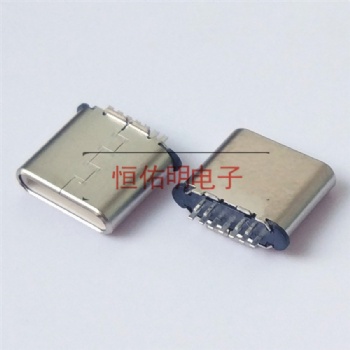 Type-c 7P 11P短體公頭 超短外露6.75 立式插板 夾板0.8 針長(zhǎng)1.0