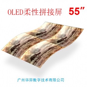 LG原裝55寸OLED曲面柔性屏，OLED曲面屏模組實力商家上門設計安裝