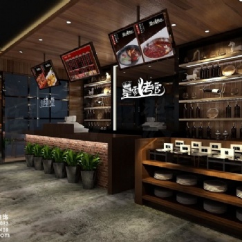 嵊州市1000平方米燒烤店設(shè)計公司-浙江國富裝飾