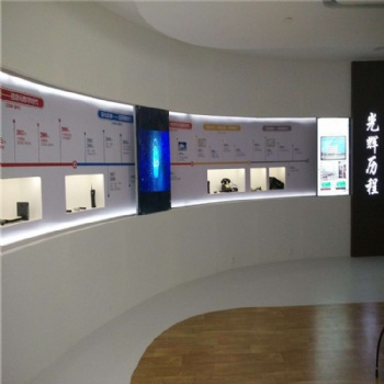 智能液晶滑軌屏，展廳多媒體設(shè)備互動(dòng)滑軌屏展廳各行業(yè)數(shù)字化展廳展館整體解決方案