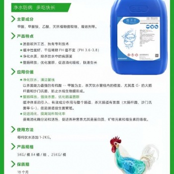 禽用酸化劑飲用可減少用藥降低飼養(yǎng)成本