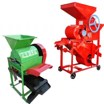 山東廠家雙筒單筒花電動(dòng)汽油花生剝殼機(jī)