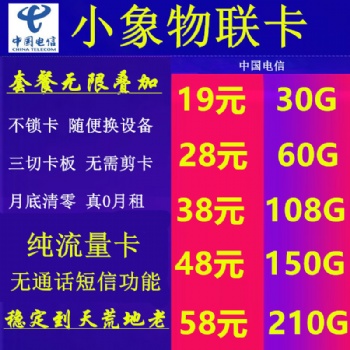 小象物聯卡】螞蟻卡，卡1元返利48％，目前全國**返利的小象卡
