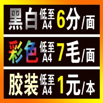常州圖文快印，黑打打印，彩色打印，資料打印，快印裝飾