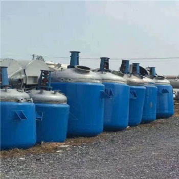 二手反應釜 二手20立方鈦反應釜 3噸搪瓷反應罐 6000L不銹鋼反應釜